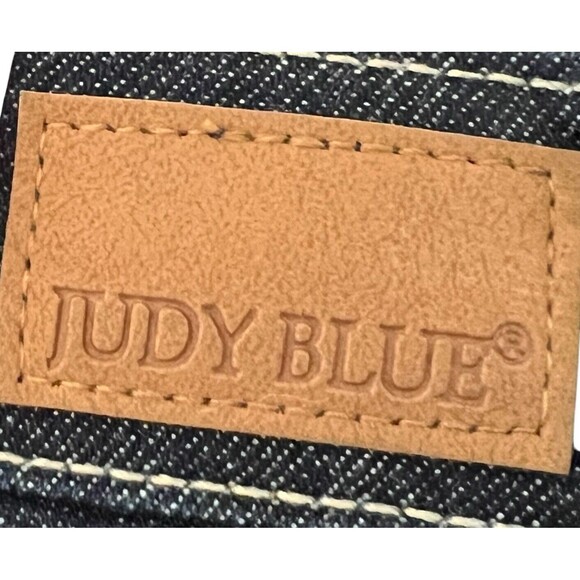 Judy Blue Jeans Women 28 Blue Mom Jean Tapered High Rise Dark Wash Denim NWT - Picture 9 of 16